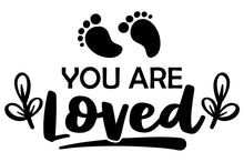 Load image into Gallery viewer, YOU ARE LOVED WALL DECAL
