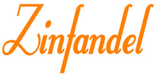 Load image into Gallery viewer, ZINFANDEL WALL DECAL ORANGE