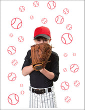 Load image into Gallery viewer, Baseball wall decals
