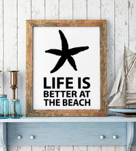 Load image into Gallery viewer, Beach wall decal from whimsidecals.com
