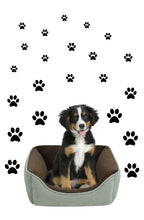 Load image into Gallery viewer, BLACK PAW PRINT STICKERS
