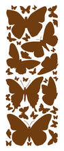 Load image into Gallery viewer, BROWN BUTTERFLY WALL DECALS
