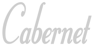 CABERNET WALL DECAL SILVER