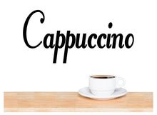 Load image into Gallery viewer, CAPPUCCINO WALL DECAL
