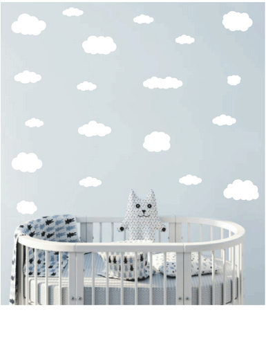 CLOUD WALL DECALS