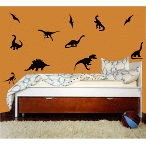 DINOSAUR WALL DECAL STICKERS