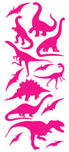 Load image into Gallery viewer, DINOSAUR WALL DECALS HOT PINK
