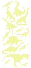 Load image into Gallery viewer, DINOSAUR WALL DECALS PALE YELLOW
