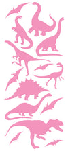 Load image into Gallery viewer, DINOSAUR WALL DECALS SOFT PINK
