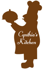 Load image into Gallery viewer, CHEF WALL DECAL BROWN

