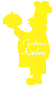 CHEF WALL DECAL YELLOW