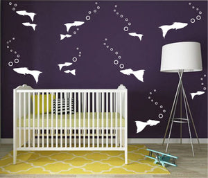 GUPPIES WALL STICKERS