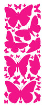 Load image into Gallery viewer, HOT PINK BUTTERFLY WALL DECALS
