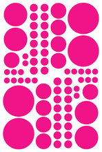 Load image into Gallery viewer, HOT PINK POLKA DOT DECALS
