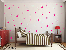 Load image into Gallery viewer, HOT PINK RAINDROP WALL GRAPHICS
