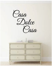 Load image into Gallery viewer, Italian phrase wall decal from whimsidecals.com
