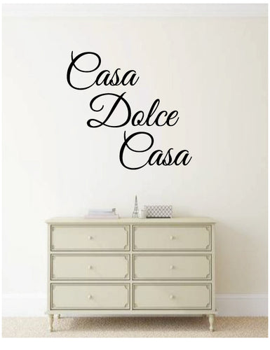 Italian phrase wall decal from whimsidecals.com