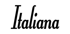 ITALIANA WORD WALL DECAL IN BLACK