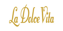 Load image into Gallery viewer, LA DOLCE VITA ITALIAN WORD WALL DECAL IN CARAMEL TAN
