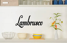 Load image into Gallery viewer, LAMBRUSCO WALL DECAL
