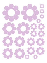 Load image into Gallery viewer, LAVENDER DAISY WALL DECALS
