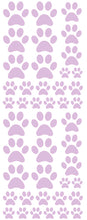 Load image into Gallery viewer, LAVENDER PAW PRINT DECALS
