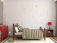 Load image into Gallery viewer, LAVENDER RAINDROP WALL GRAPHICS
