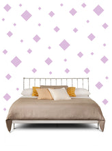 Load image into Gallery viewer, SQUARE WALL STICKERS IN LAVENDER
