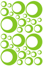 Load image into Gallery viewer, LIME GREEN BUBBLE WALL DECALS
