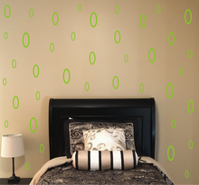 Load image into Gallery viewer, LIME GREEN OVAL DECALS
