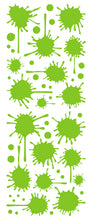 Load image into Gallery viewer, LIME GREEN PAINT SPLATTER DECAL
