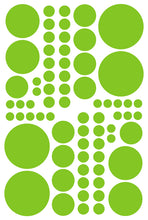 Load image into Gallery viewer, LIME GREEN POLKA DOT DECALS
