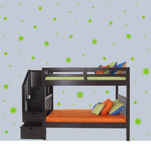 Load image into Gallery viewer, LIME GREEN STARBURST WALL GRAPHICS
