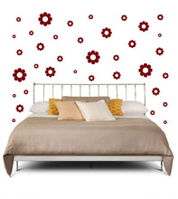 Load image into Gallery viewer, MAROON DAISY WALL DECOR

