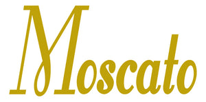 MOSCATO WALL DECAL GOLD