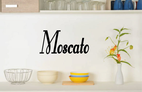 MOSCATO WALL DECAL