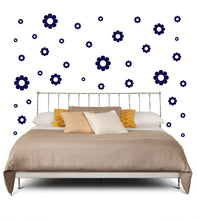 Load image into Gallery viewer, NAVY BLUE DAISY WALL DECOR

