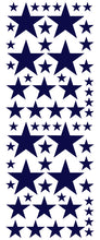 Load image into Gallery viewer, NAVY BLUE STAR DECALS
