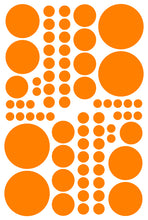 Load image into Gallery viewer, ORANGE POLKA DOT DECALS
