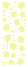 Load image into Gallery viewer, PALE YELLOW PAINT SPLATTER DECAL
