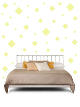 Load image into Gallery viewer, SQUARE WALL STICKERS IN PALE YELLOW
