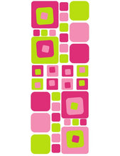 Load image into Gallery viewer, PINK AND GREEN WALL DECALS FROM WHIMSIDECALS.COM
