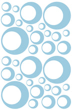 Load image into Gallery viewer, POWDER BLUE BUBBLE STICKERS
