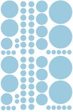 Load image into Gallery viewer, POWDER BLUE POLKA DOT DECALS

