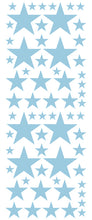 Load image into Gallery viewer, POWDER BLUE STAR DECALS

