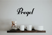 Load image into Gallery viewer, PREGO ITALIAN WORD WALL DECAL
