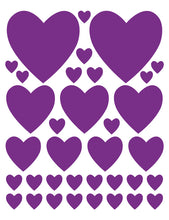 Load image into Gallery viewer, PURPLE HEART WALL DECALS
