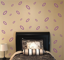 Load image into Gallery viewer, PURPLE OVAL WALL DECOR
