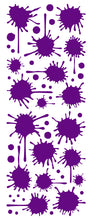 Load image into Gallery viewer, PURPLE PAINT SPLATTER DECAL
