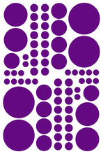 Load image into Gallery viewer, PURPLE POLKA DOT DECALS
